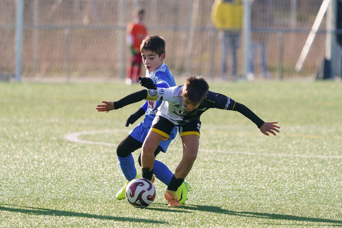 La jornada del fútbol base en Salamanca, en imágenes