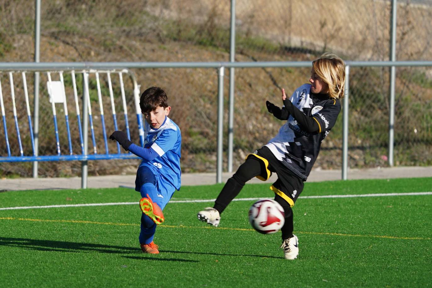 La jornada del fútbol base en Salamanca, en imágenes