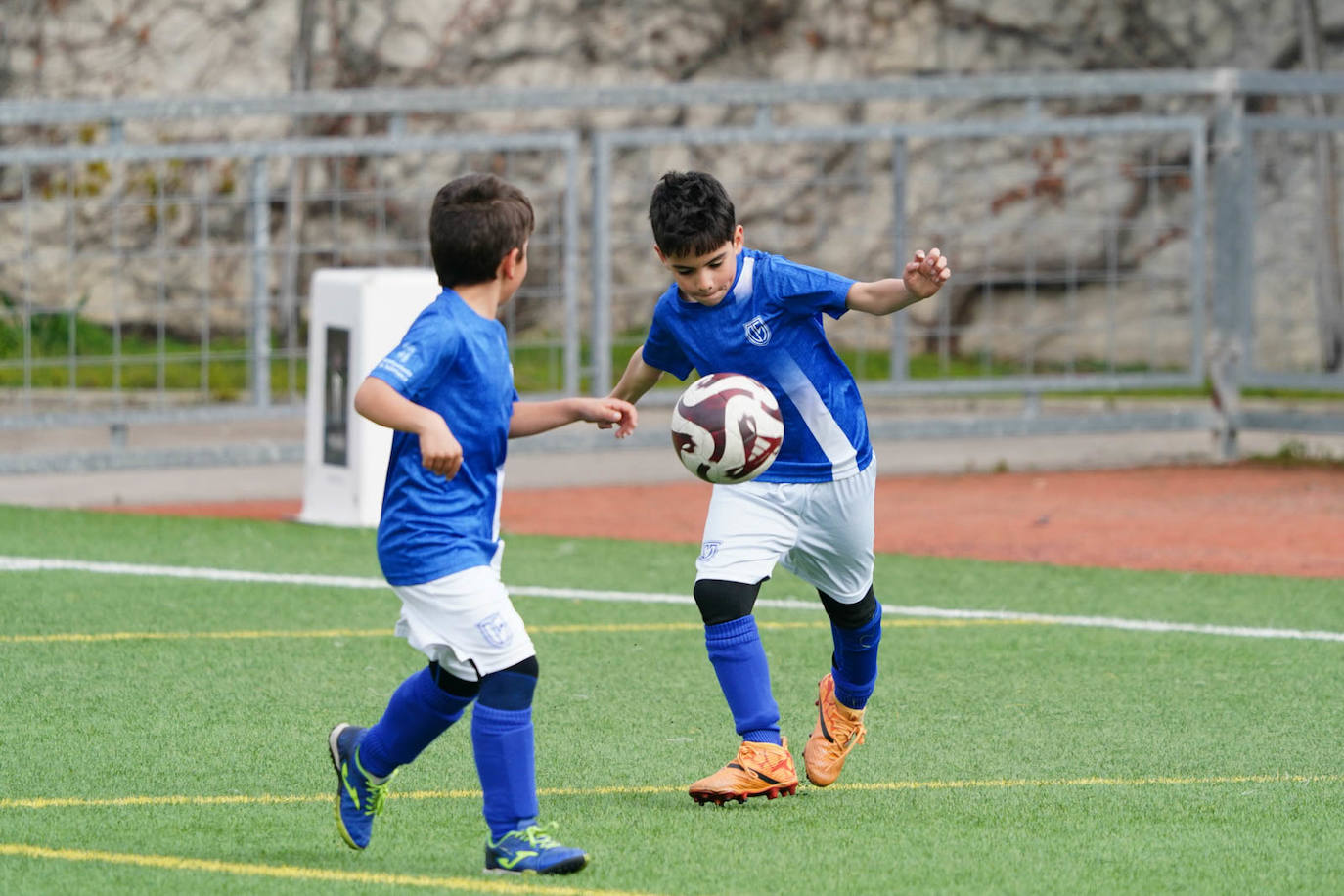 La jornada del fútbol base en Salamanca, en imágenes