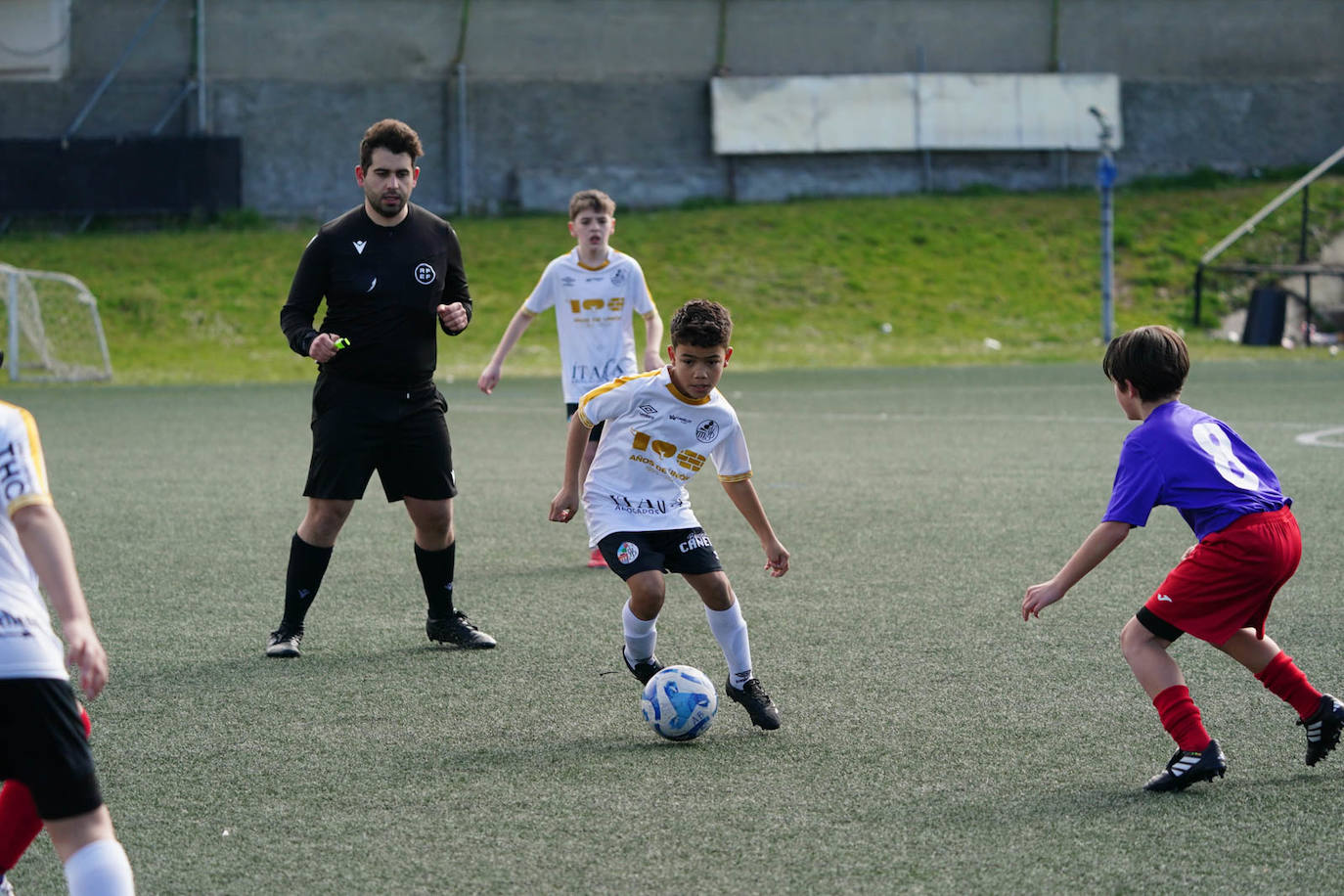 La jornada del fútbol base en Salamanca, en imágenes