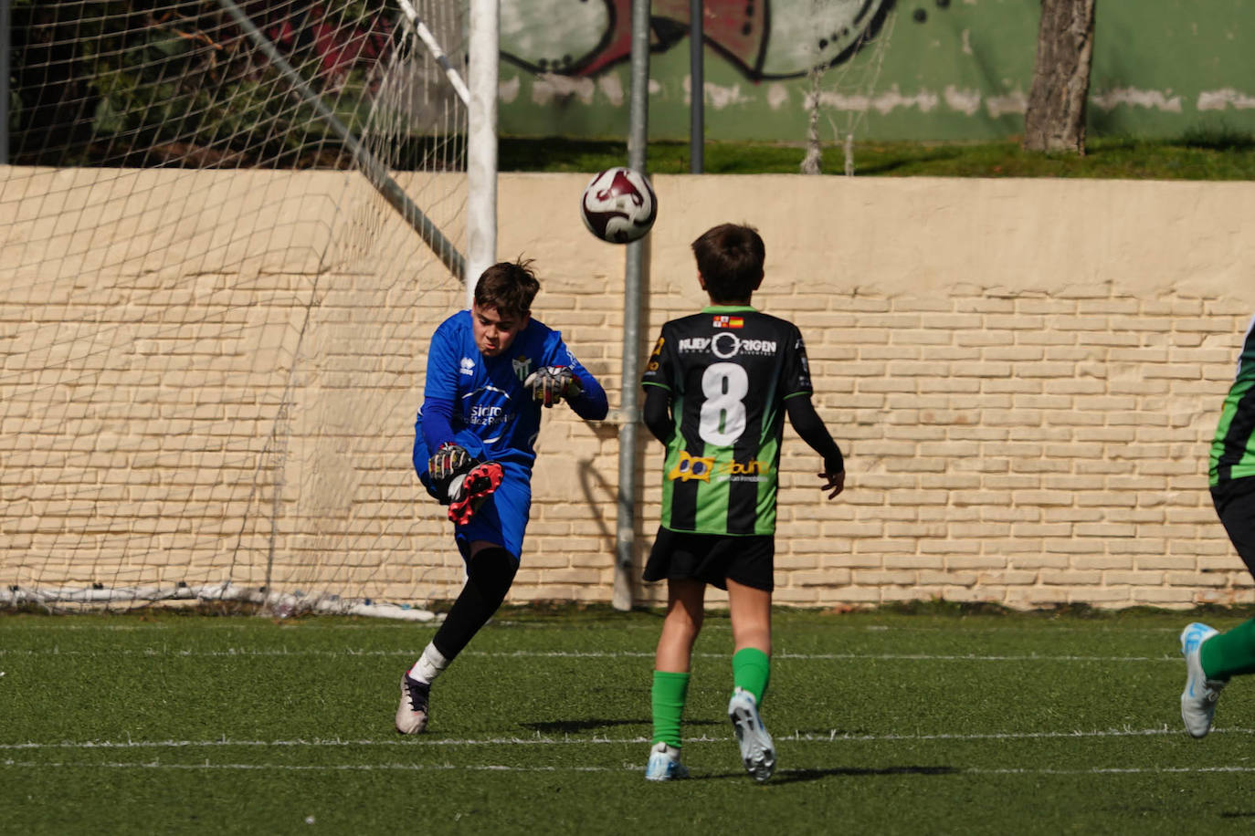 La jornada del fútbol base en Salamanca, en imágenes