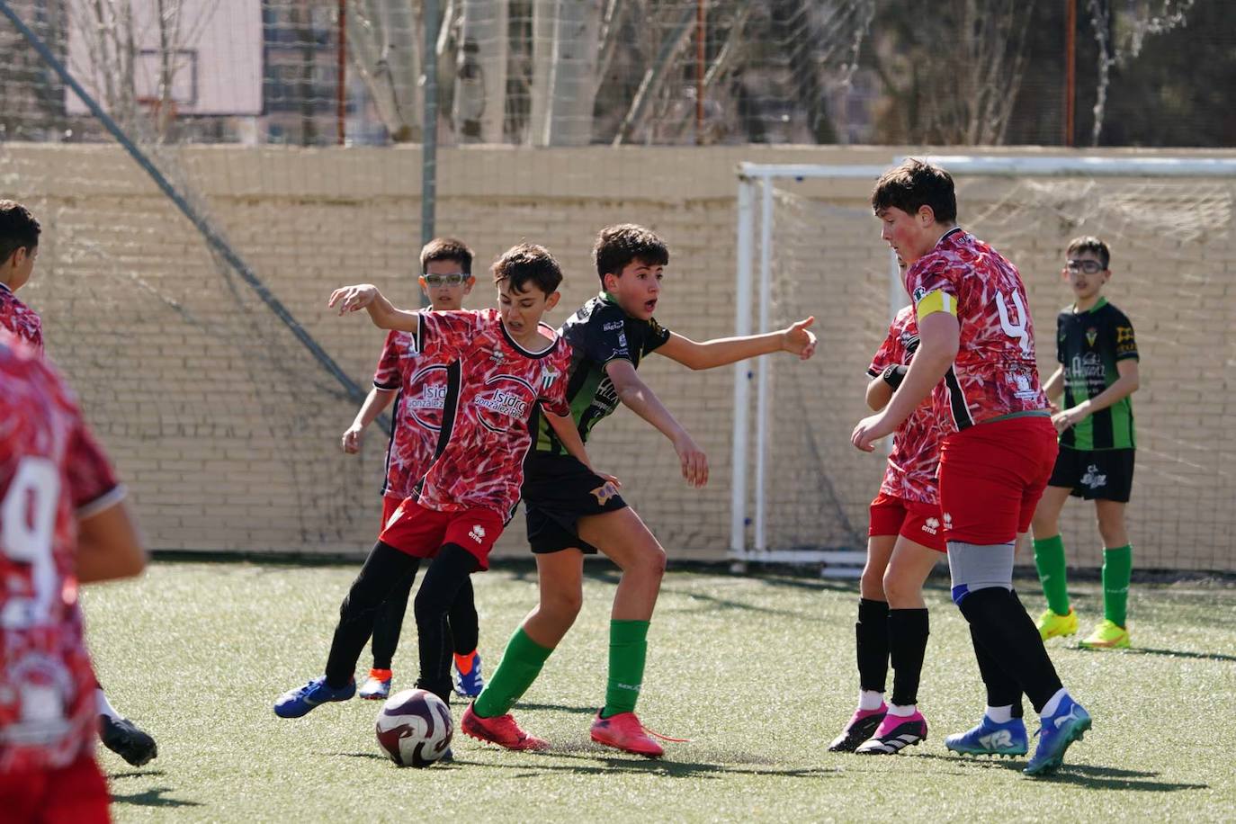 La jornada del fútbol base en Salamanca, en imágenes