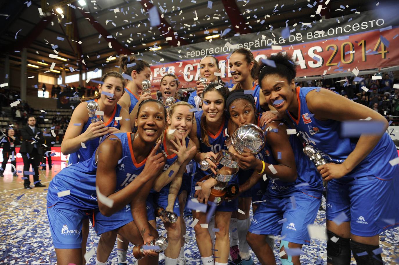 Avenida ganó la final al equipo madrileño de Rivas Ecópolis por 69-67. Angel Robinson, con 18 puntos y 11 rebotes, fue elegida MVP