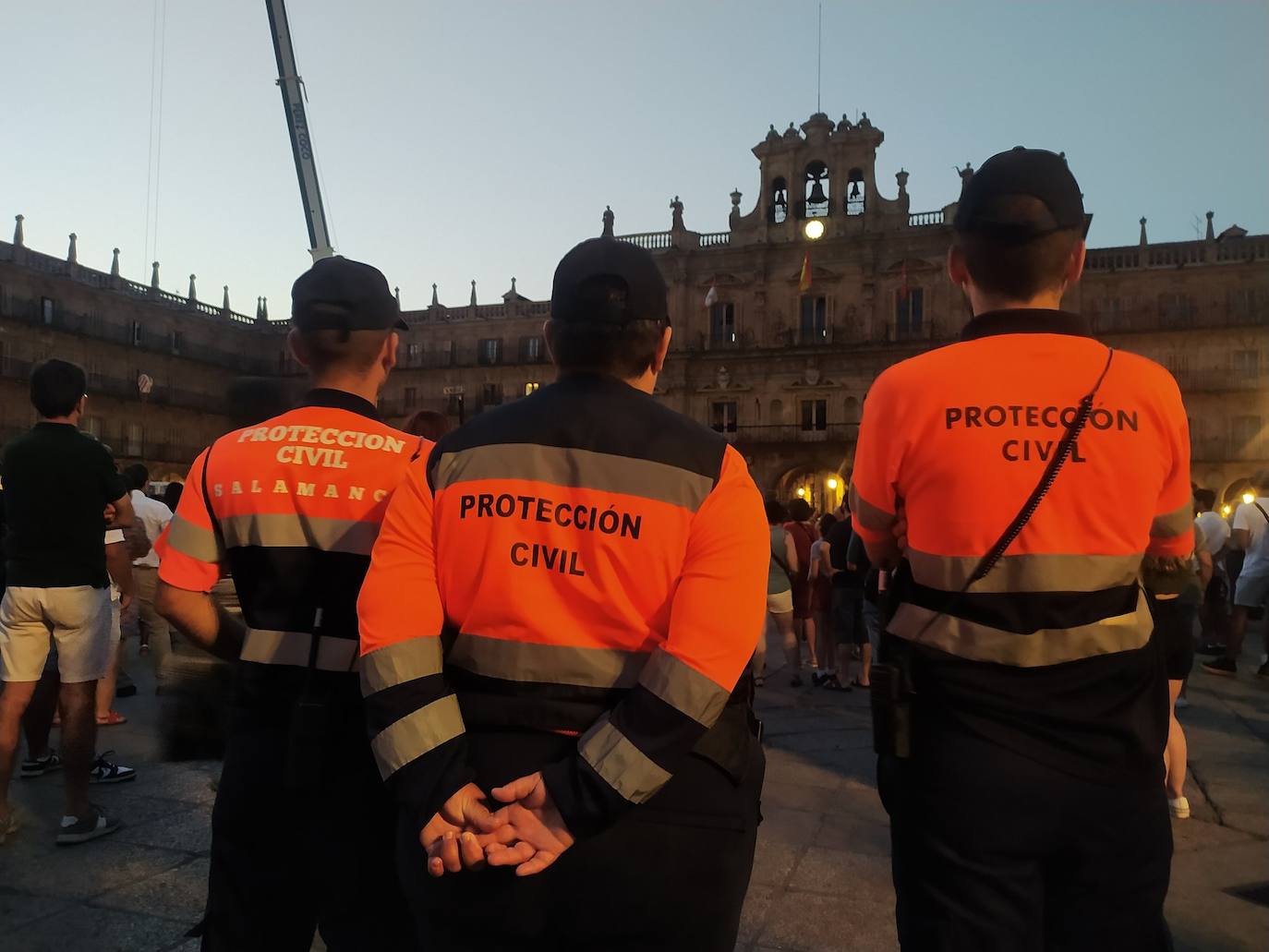 Voluntarios de Protección Civil Salamanca.