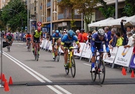 Imagen de una edición anterior de la Vuelta Ciclista a Salamanca Máster.