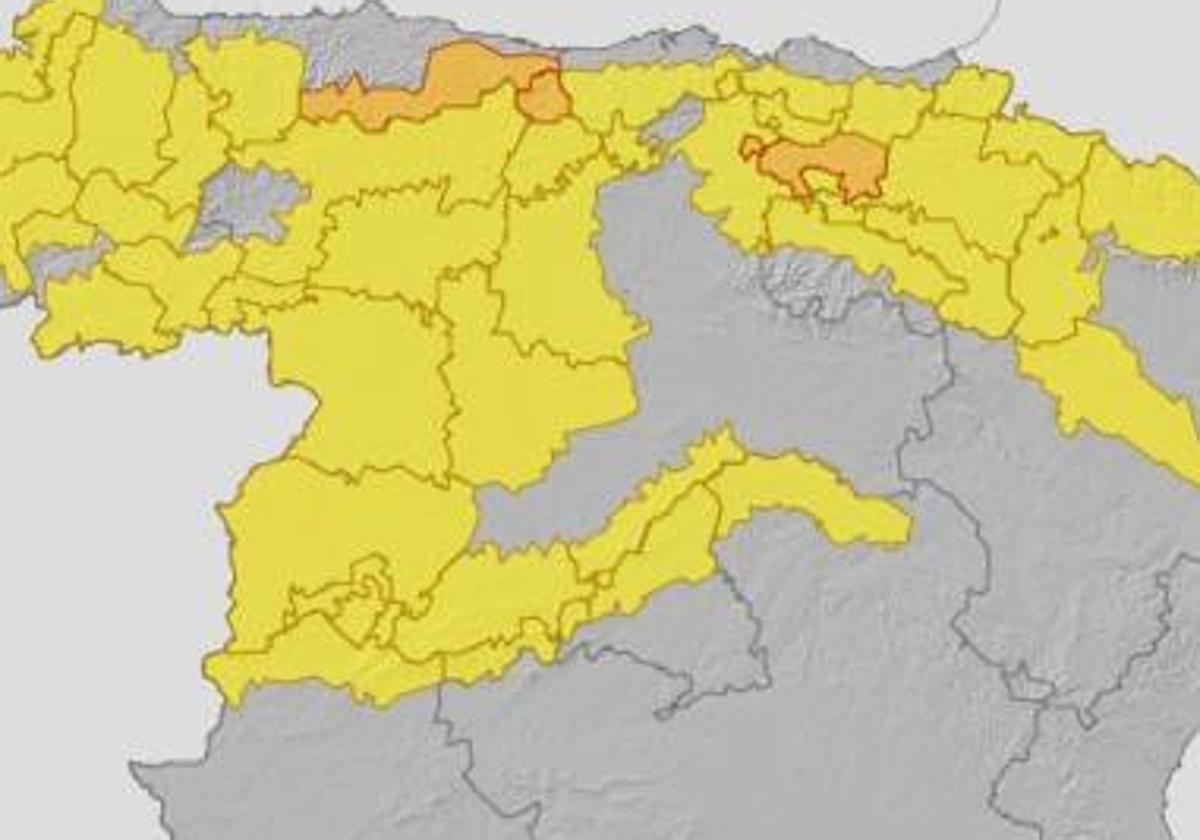 Ocho provincias de Castilla y León en aviso por fuertes rachas de viento de la borrasca Martinho