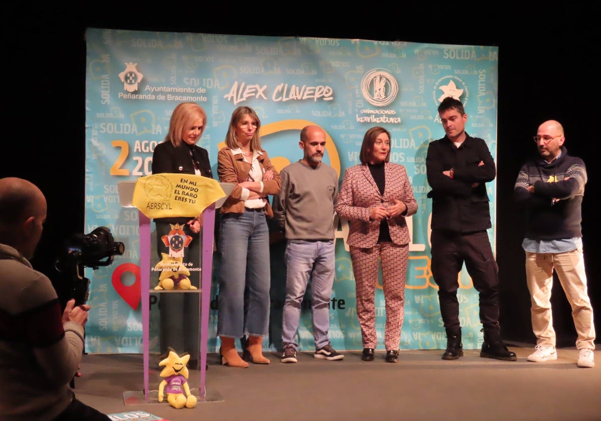 Acto de presentación de la gala Airadilos Fest de Peñaranda.