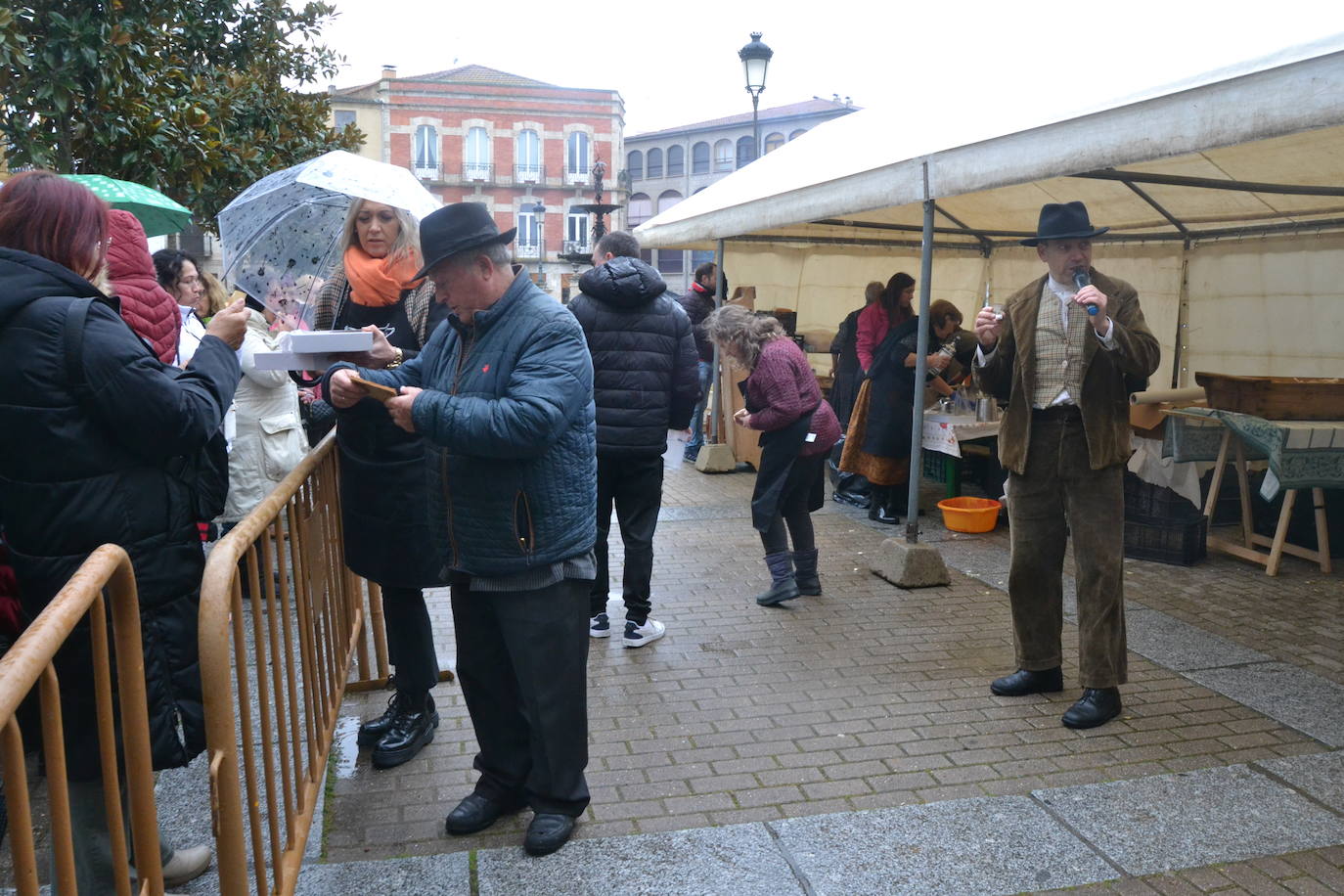 La lluvia no desluce la tradición matancera de Ciudad Rodrigo