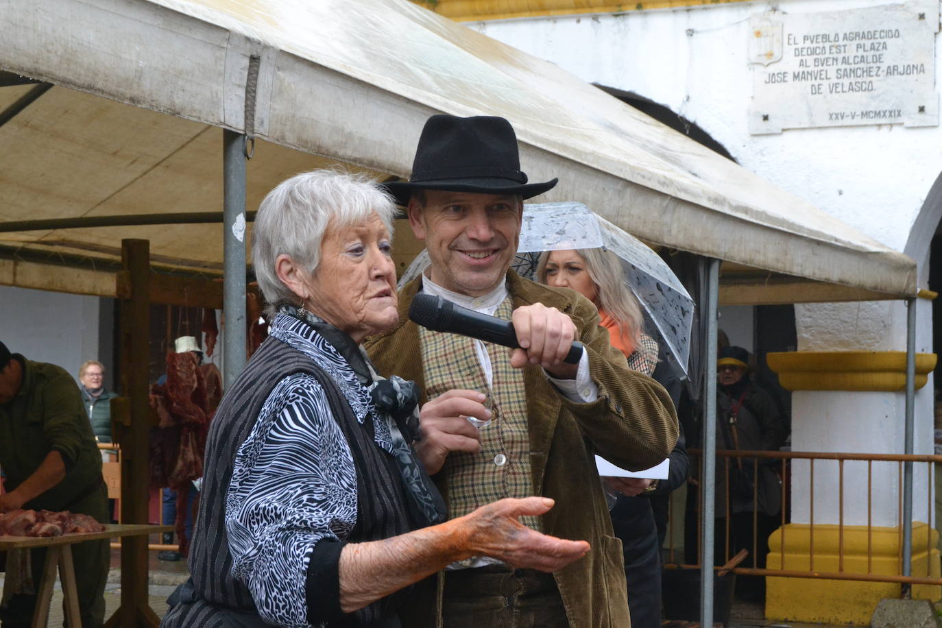 La lluvia no desluce la tradición matancera de Ciudad Rodrigo