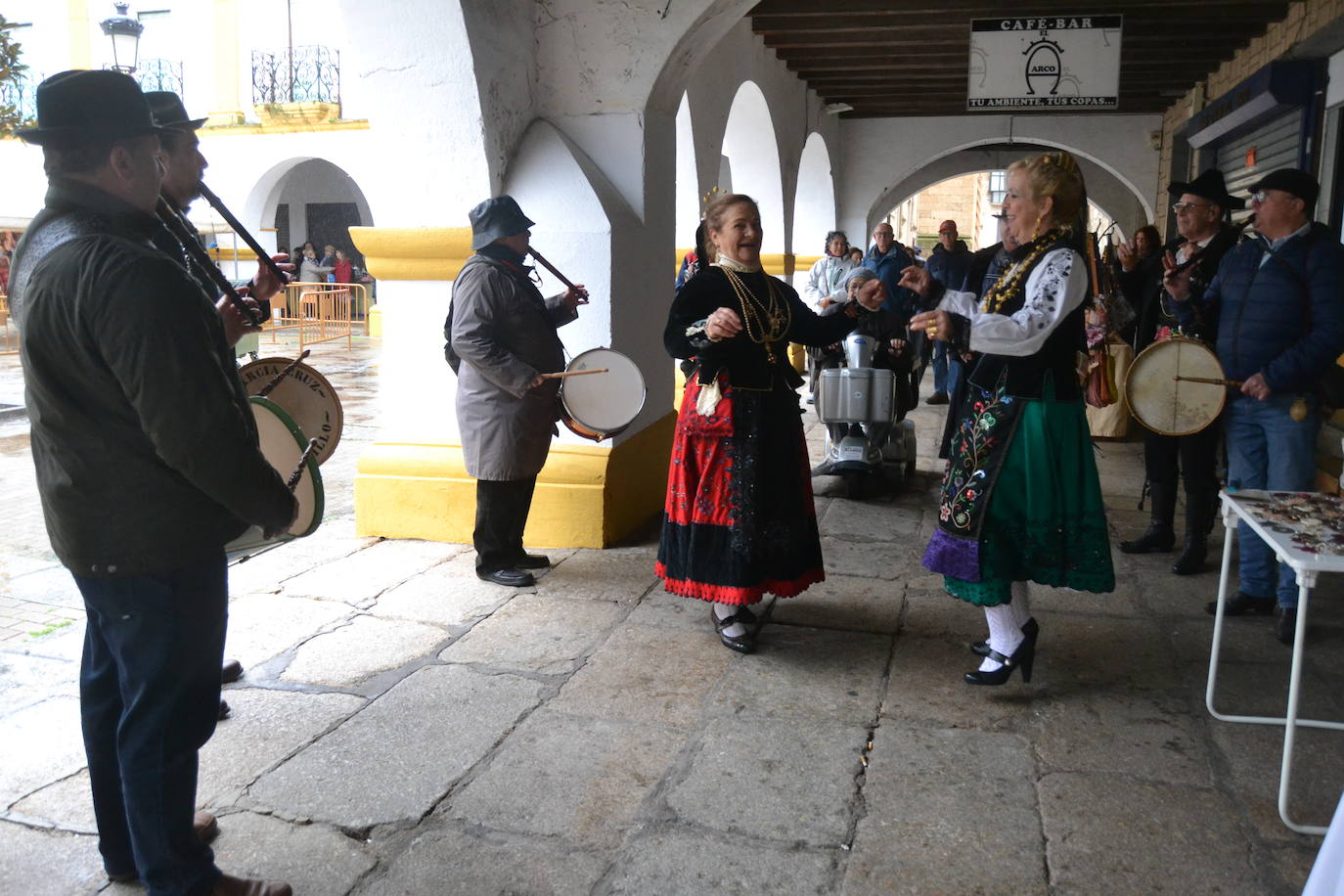 La lluvia no desluce la tradición matancera de Ciudad Rodrigo