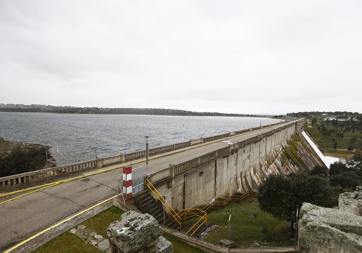 Embalse de Santa Teresa.