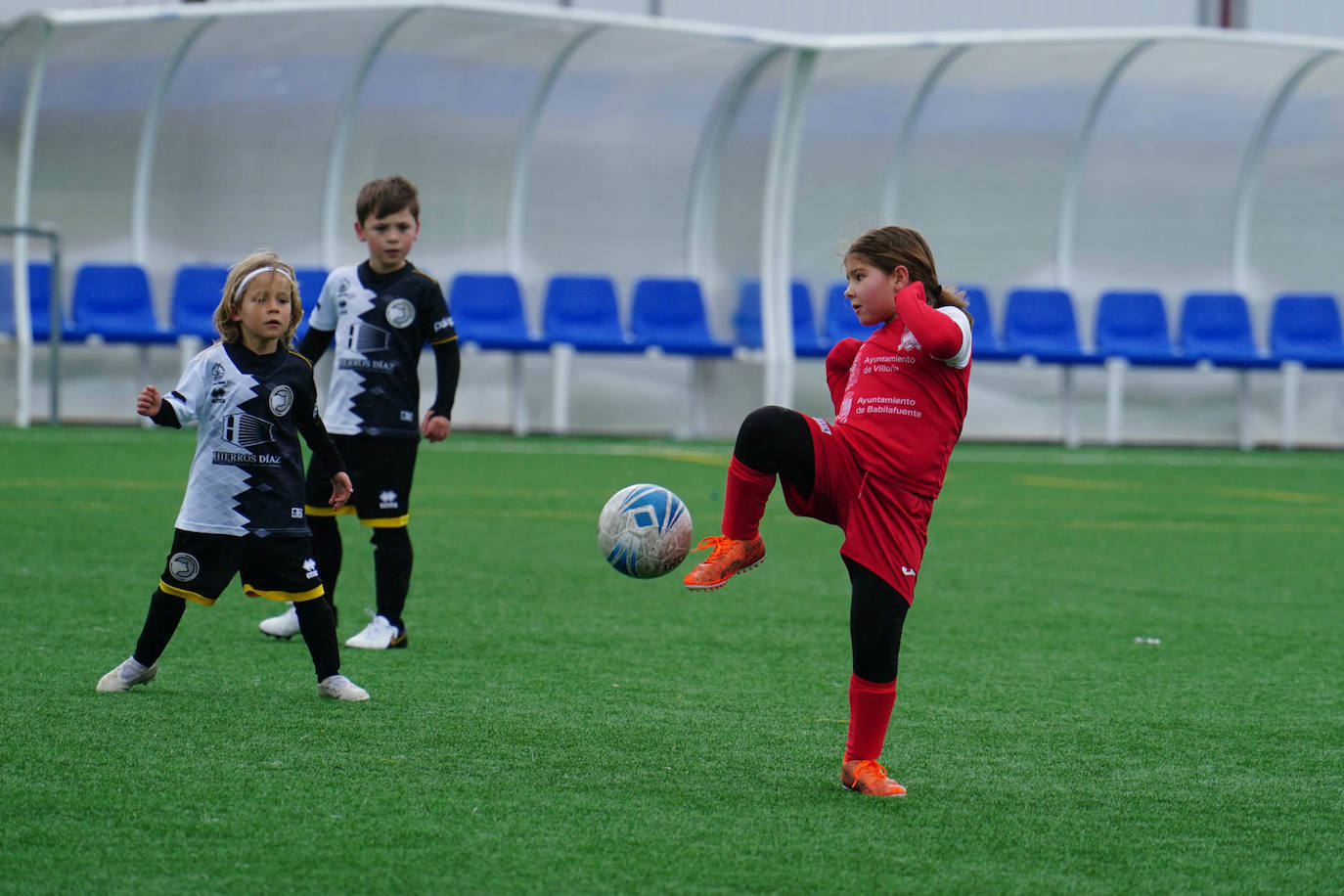 La jornada 21 del fútbol base en Salamanca, en imágenes