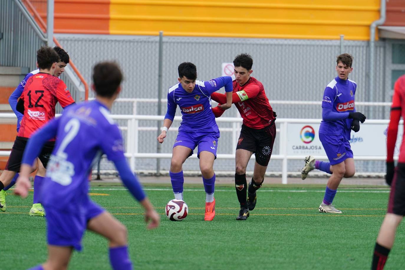 La jornada 21 del fútbol base en Salamanca, en imágenes