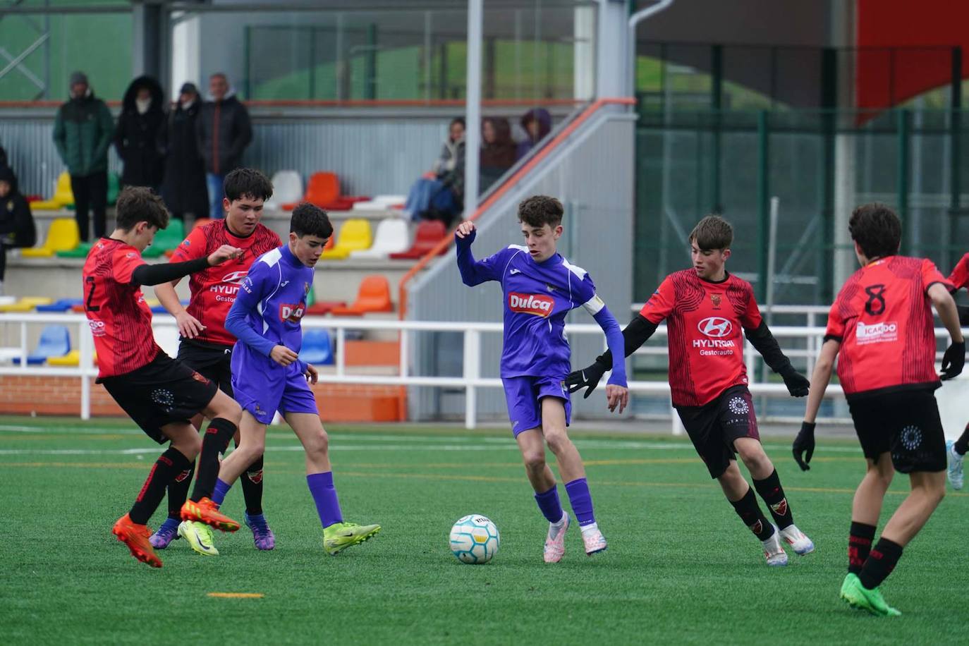 La jornada 21 del fútbol base en Salamanca, en imágenes