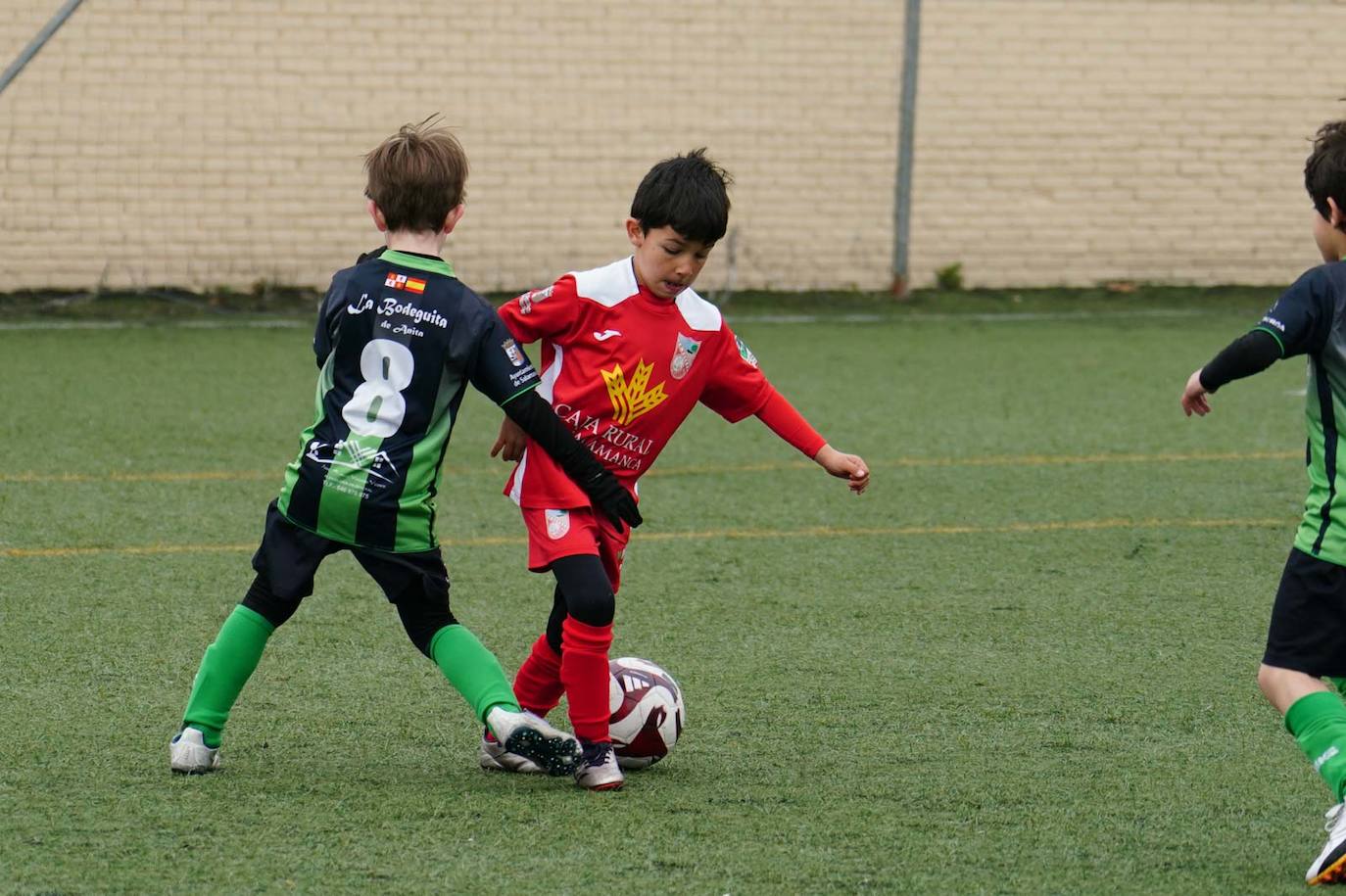 La jornada 21 del fútbol base en Salamanca, en imágenes