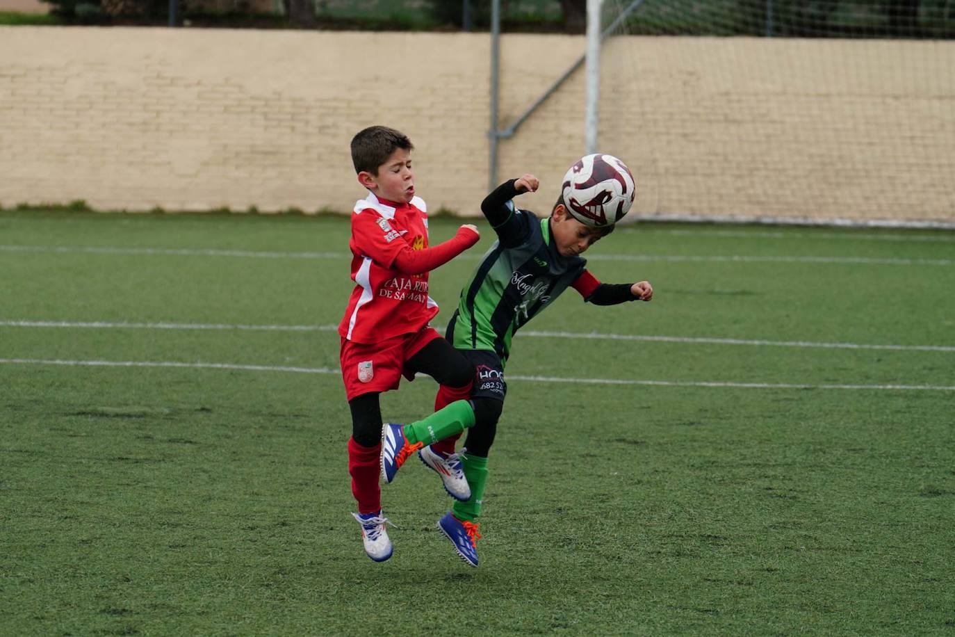 La jornada 21 del fútbol base en Salamanca, en imágenes