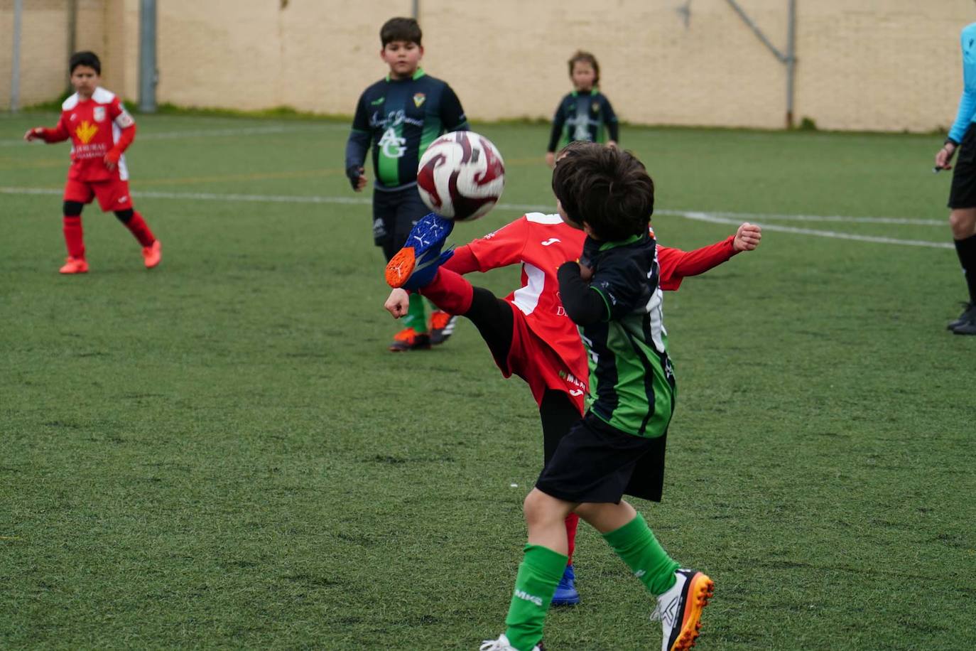 La jornada 21 del fútbol base en Salamanca, en imágenes