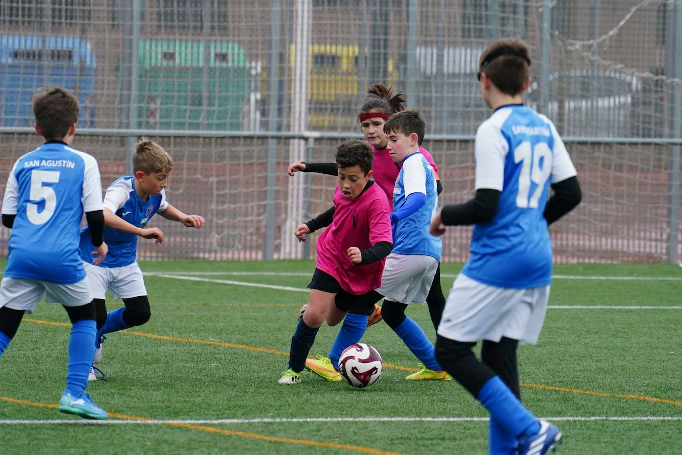 La jornada 21 del fútbol base en Salamanca, en imágenes