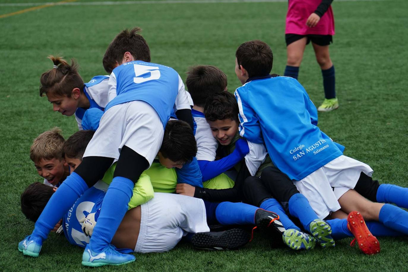 La jornada 21 del fútbol base en Salamanca, en imágenes