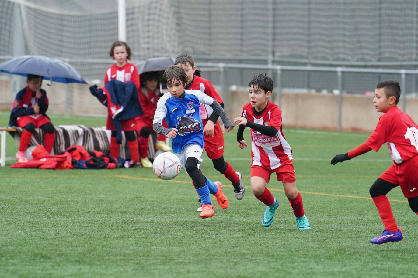 La jornada 21 del fútbol base en Salamanca, en imágenes