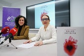 María Engracia Pérez e Inmaculada Vicente.