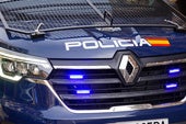 Coche de la Policía Nacional.