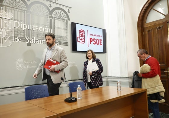 Antonio Cámara, Carmen Ávila y Luis Rodríguez.