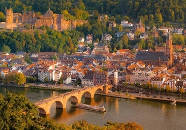 Vista de la ciudad de Heidelberg