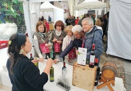 Imagen de la feria de enoturismo celebrada el año pasado en San Esteban.