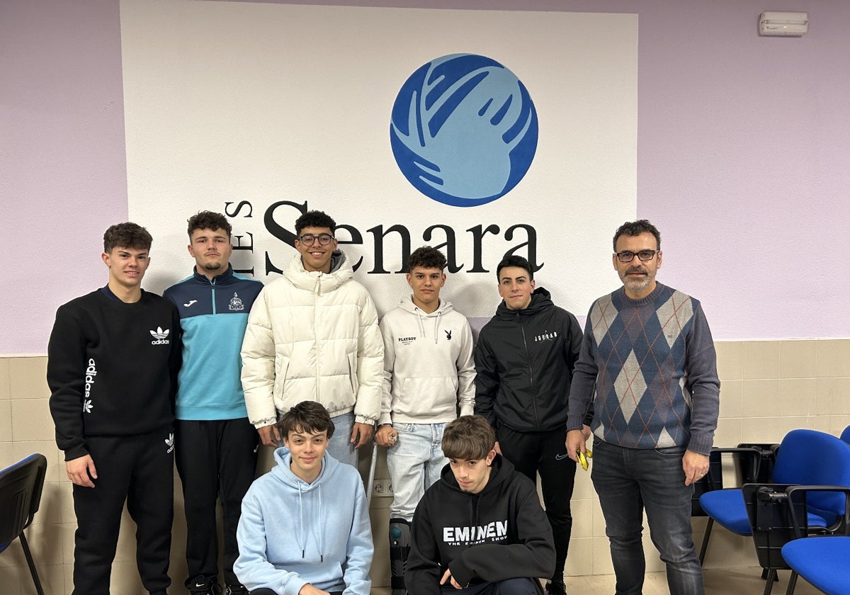 Equipo de Babilafuente participante y ganador de la fase regional del CanSat.