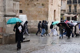 La borrasca Olivier dejará este sábado a Salamanca en aviso por lluvias y tormentas