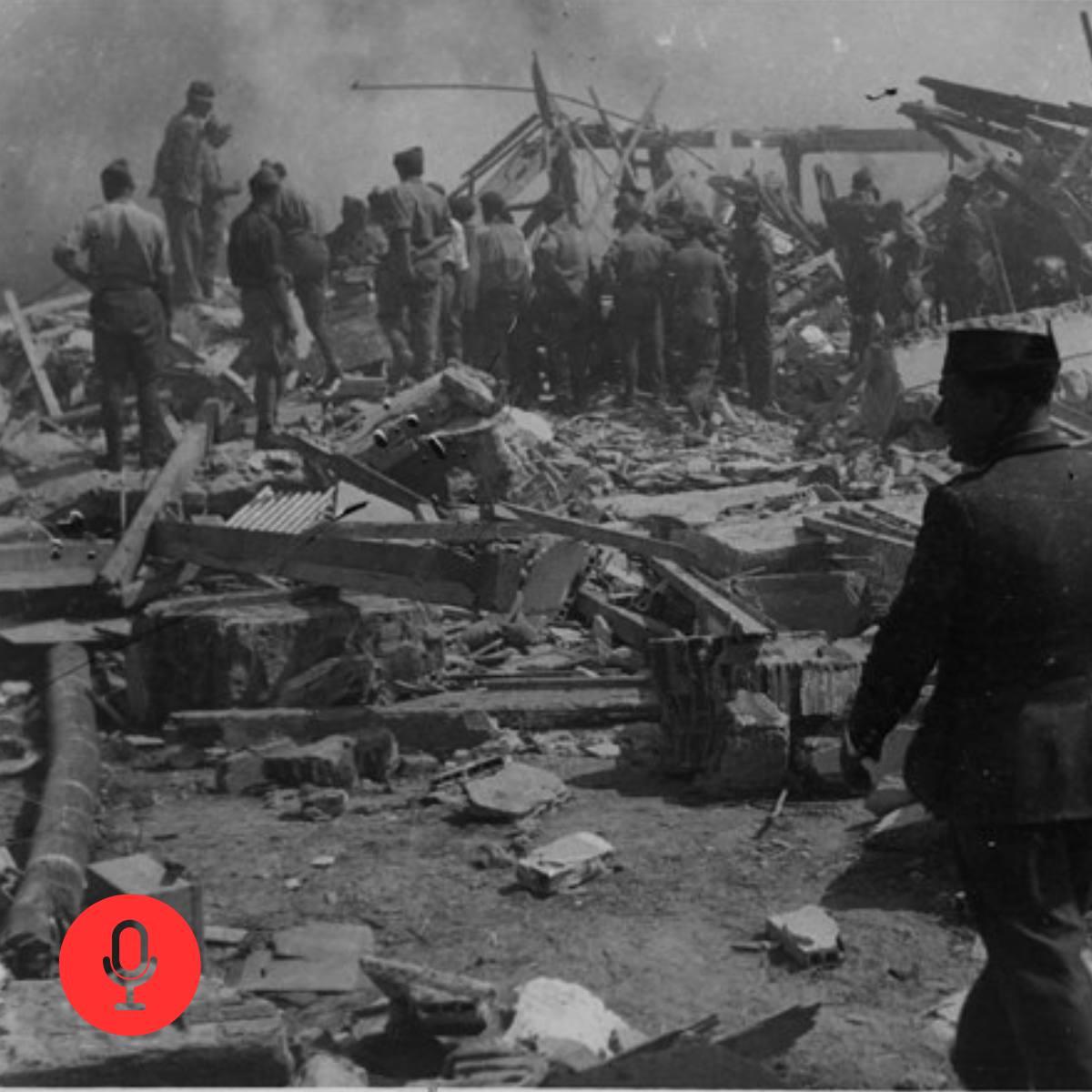 El centenar de muertos «ocultos» en la explosión del polvorín de Peñaranda