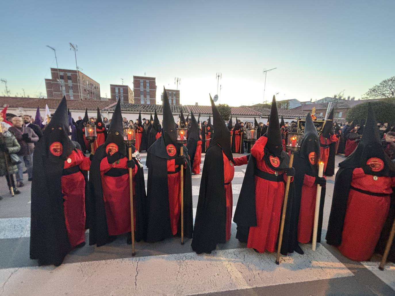 Solemne traslado del Santo Cristo del Humilladero y de Nuestra Señora de las Lágrimas en Peñaranda