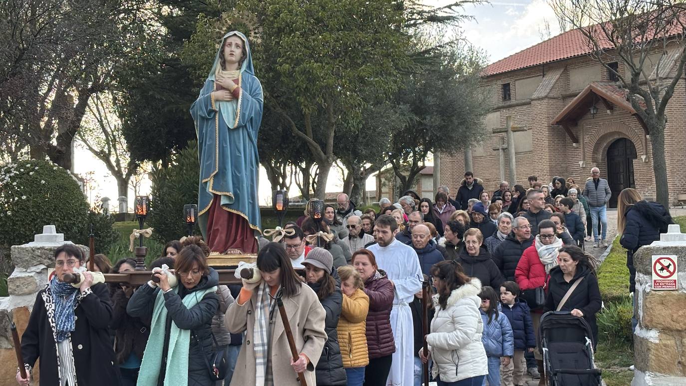Procesión del Dainos en Cantalapiedra