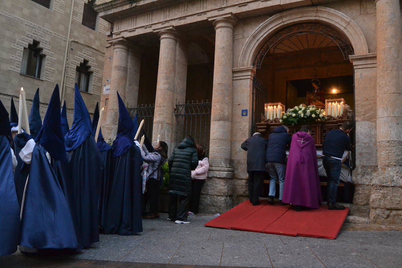 Nuestra Señora de las Angustias recorre Ciudad Rodrigo