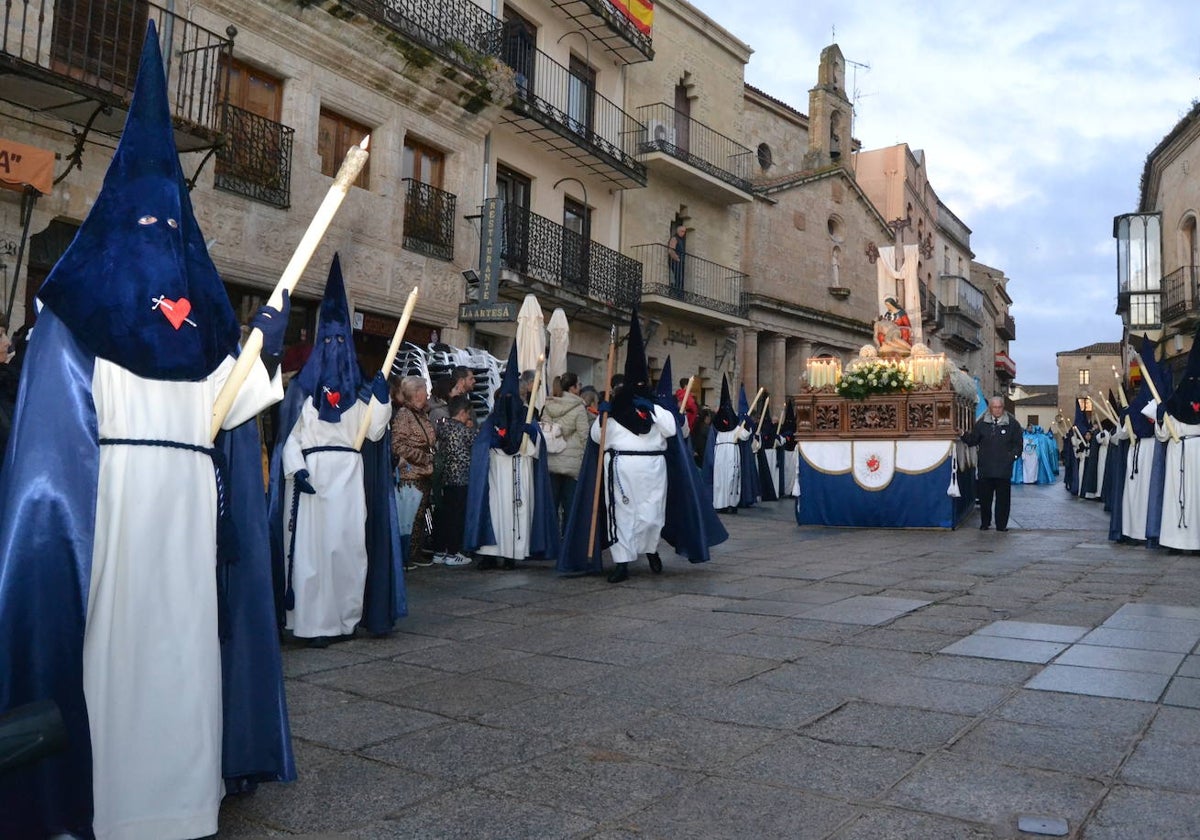 Nuestra Señora de las Angustias recorre Ciudad Rodrigo
