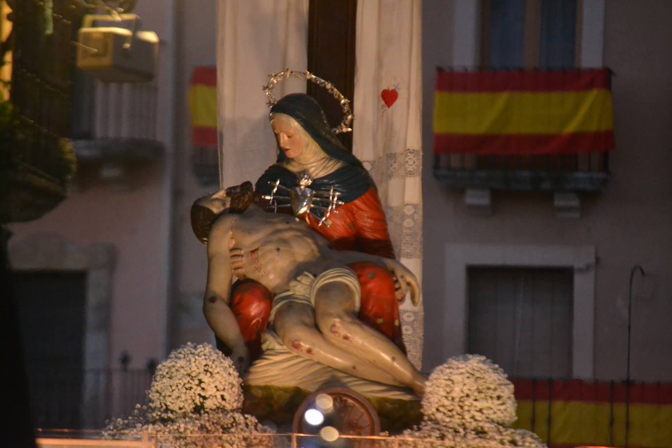 Nuestra Señora de las Angustias recorre Ciudad Rodrigo