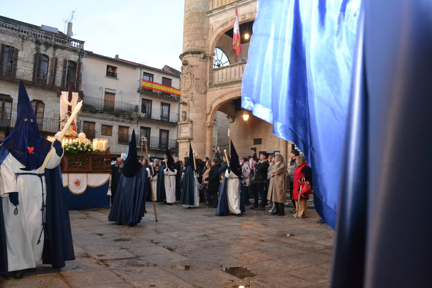 Nuestra Señora de las Angustias recorre Ciudad Rodrigo