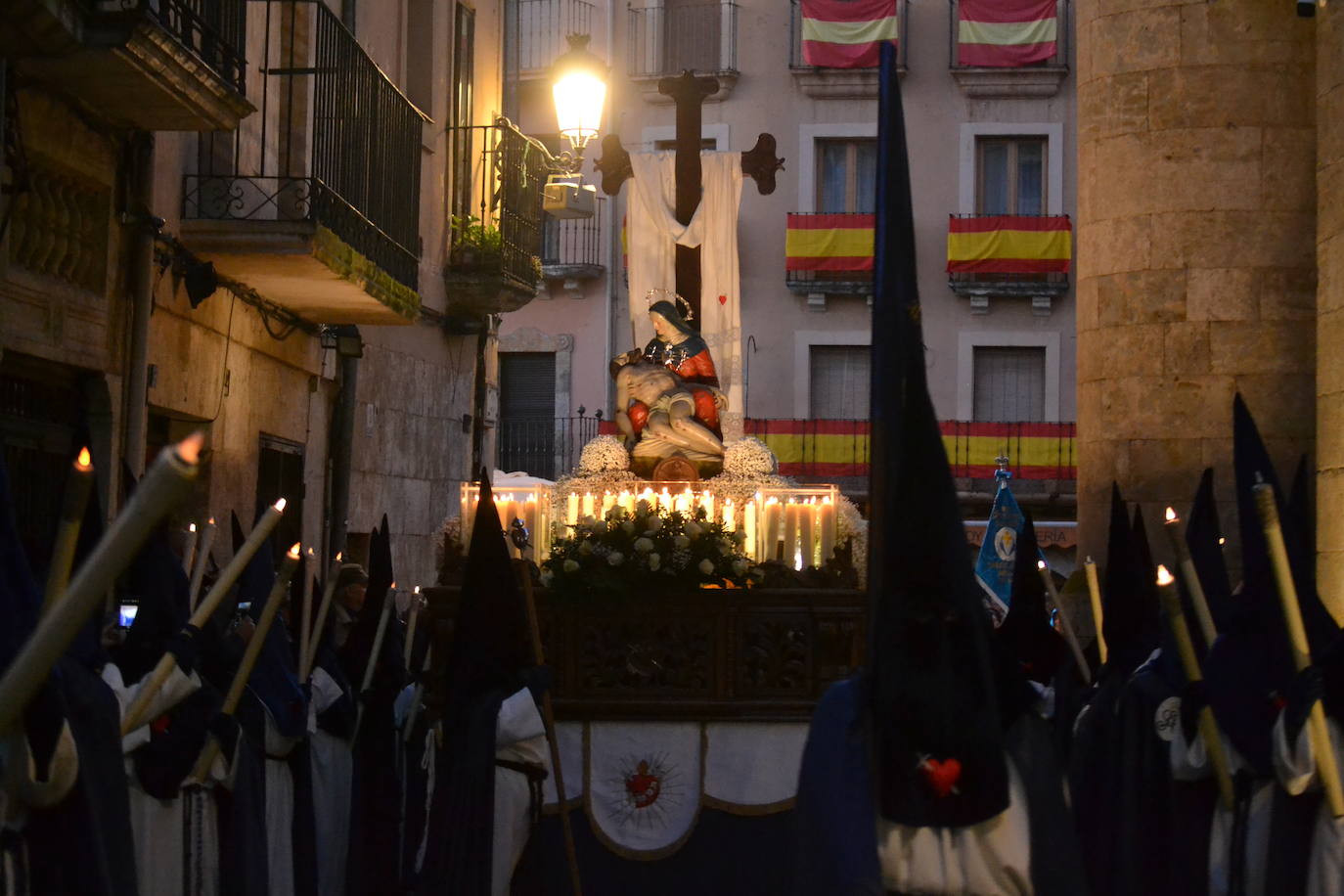 Nuestra Señora de las Angustias recorre Ciudad Rodrigo