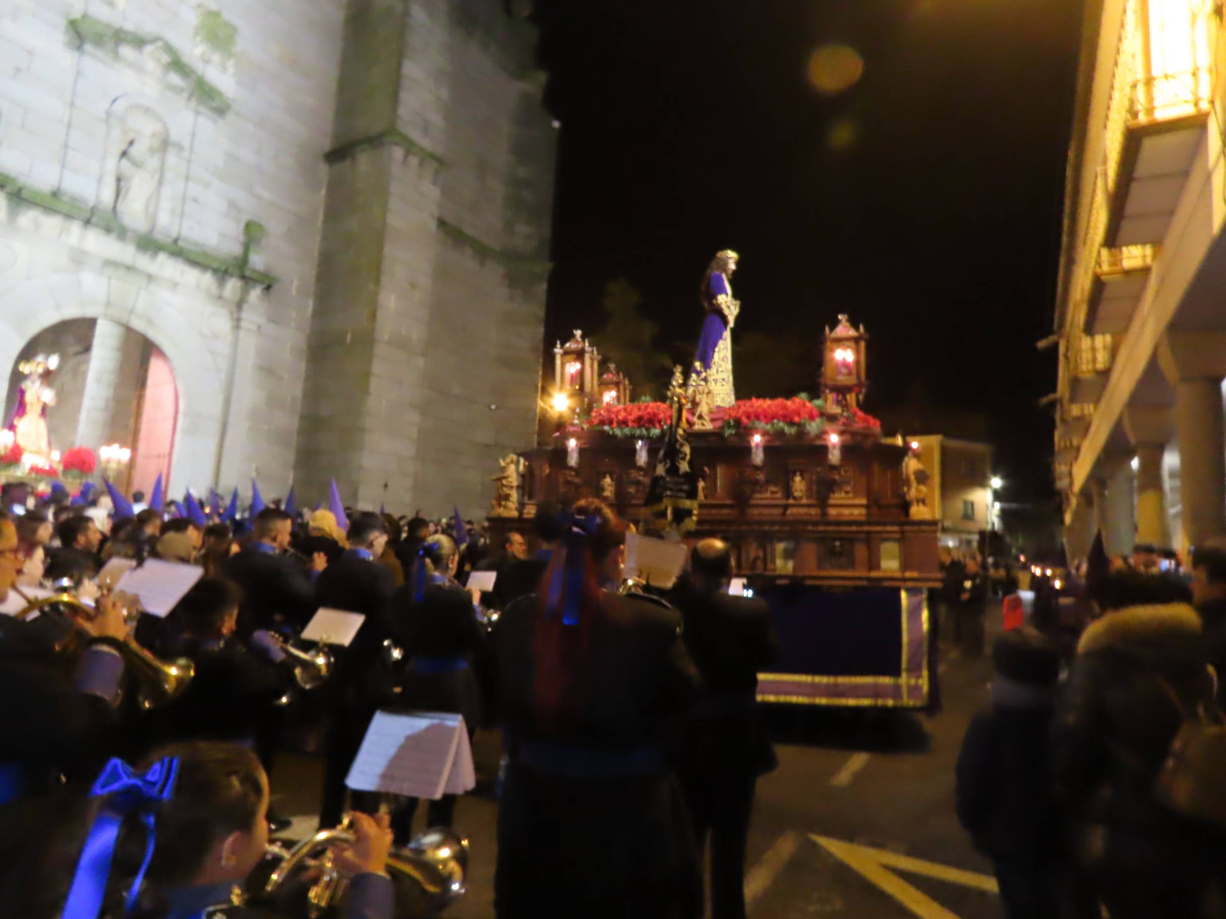 La emoción arranca aplausos en la procesión del Nazareno de Peñaranda de Bracamonte