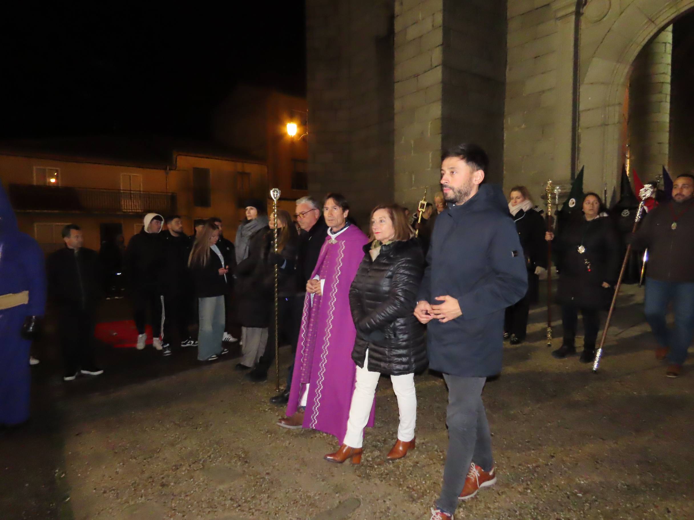 La emoción arranca aplausos en la procesión del Nazareno de Peñaranda de Bracamonte
