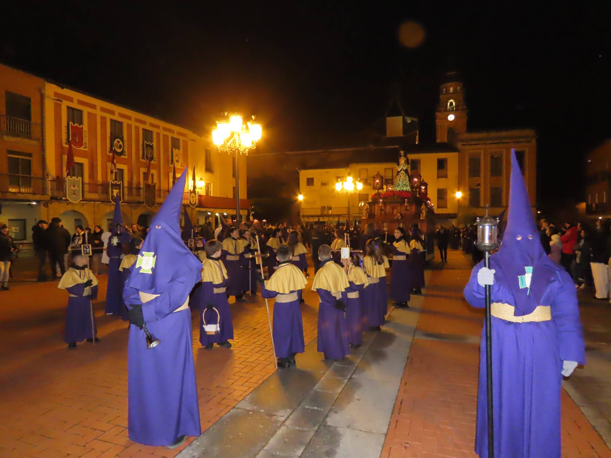 La emoción arranca aplausos en la procesión del Nazareno de Peñaranda de Bracamonte