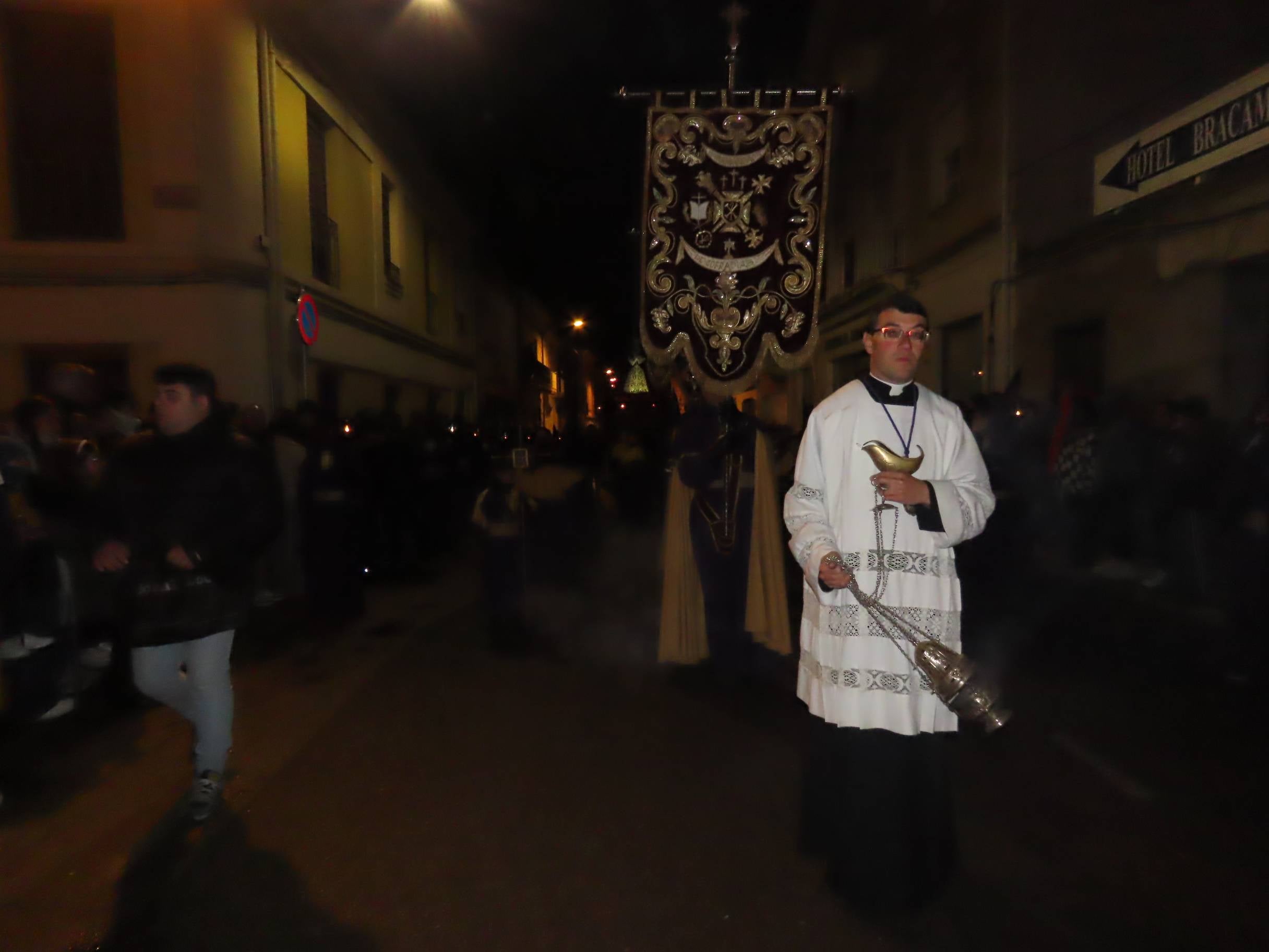 La emoción arranca aplausos en la procesión del Nazareno de Peñaranda de Bracamonte