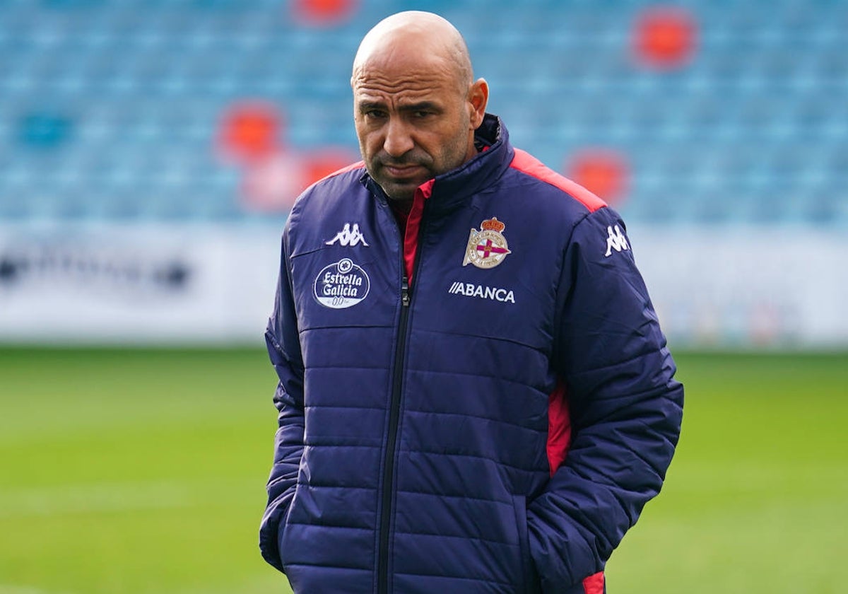 Manuel Pablo, entrenador del Deportivo Fabril, avisa a sus jugadores: «Ya lo demostraron en Salamanca»