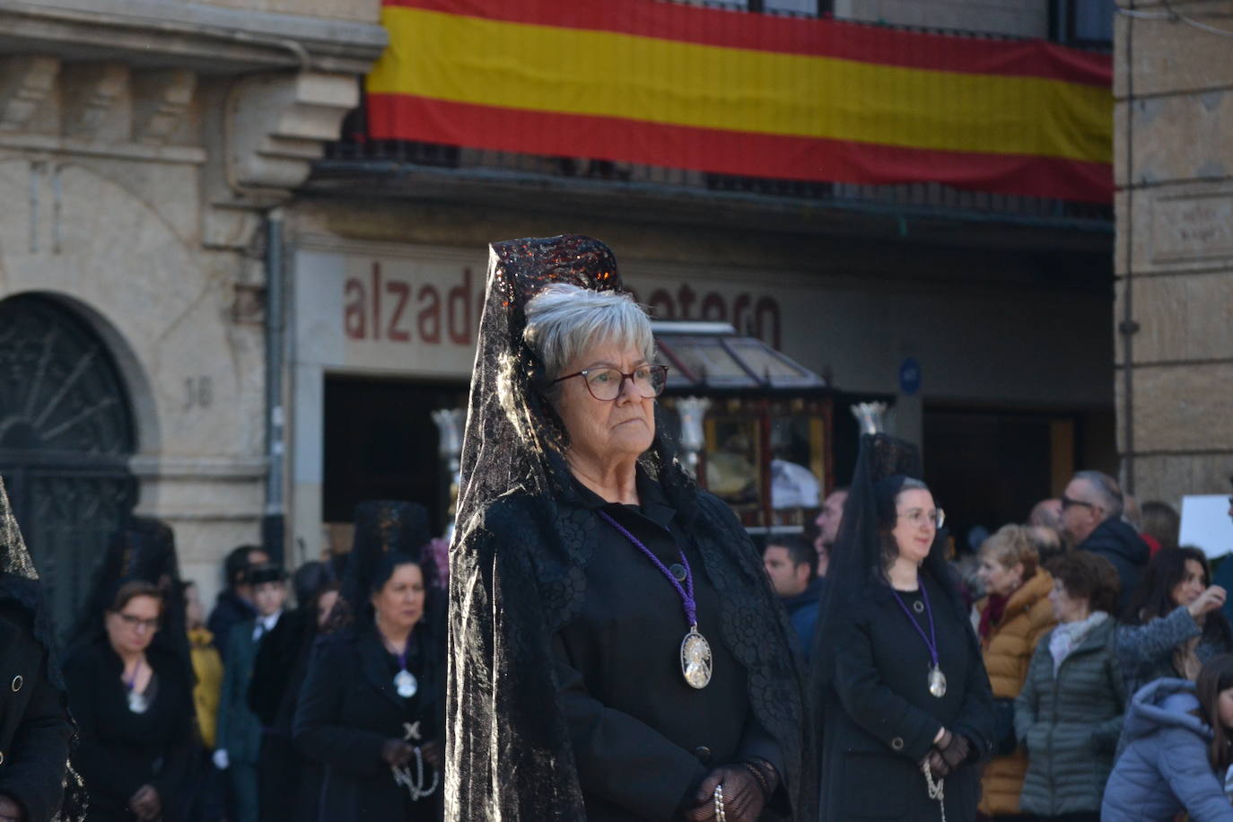 El Santo Entierro recorre Ciudad Rodrigo entre devoción y emoción