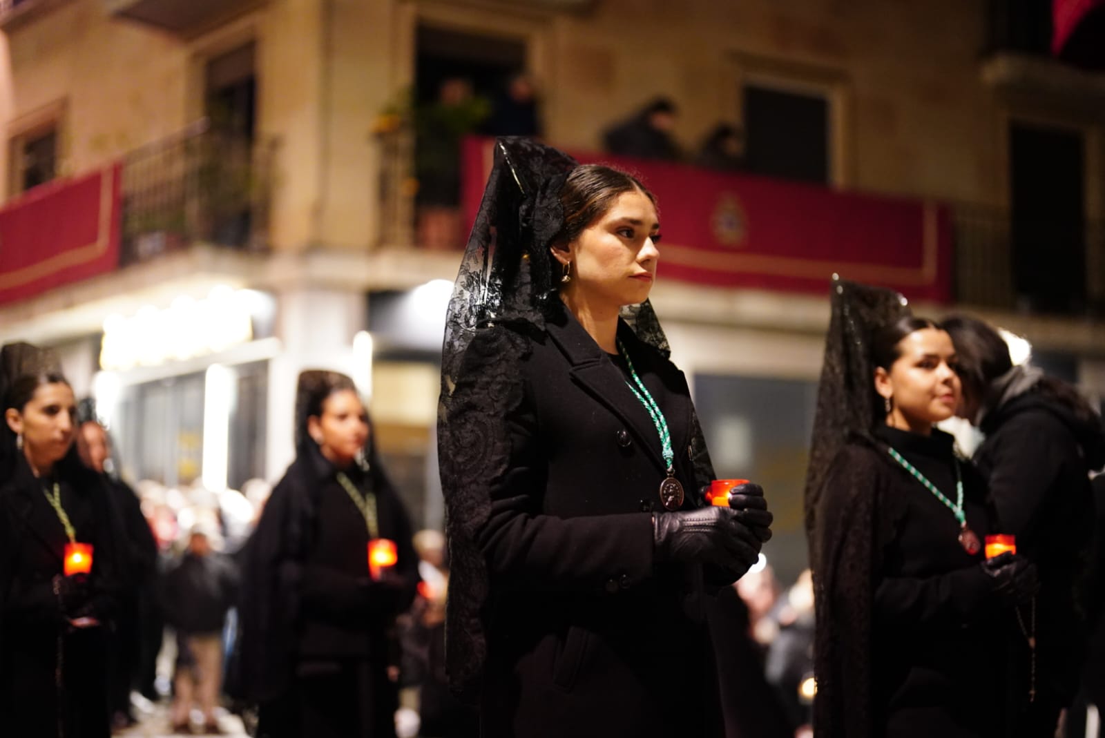 La procesión de la Hermandad Dominicana, en imágenes