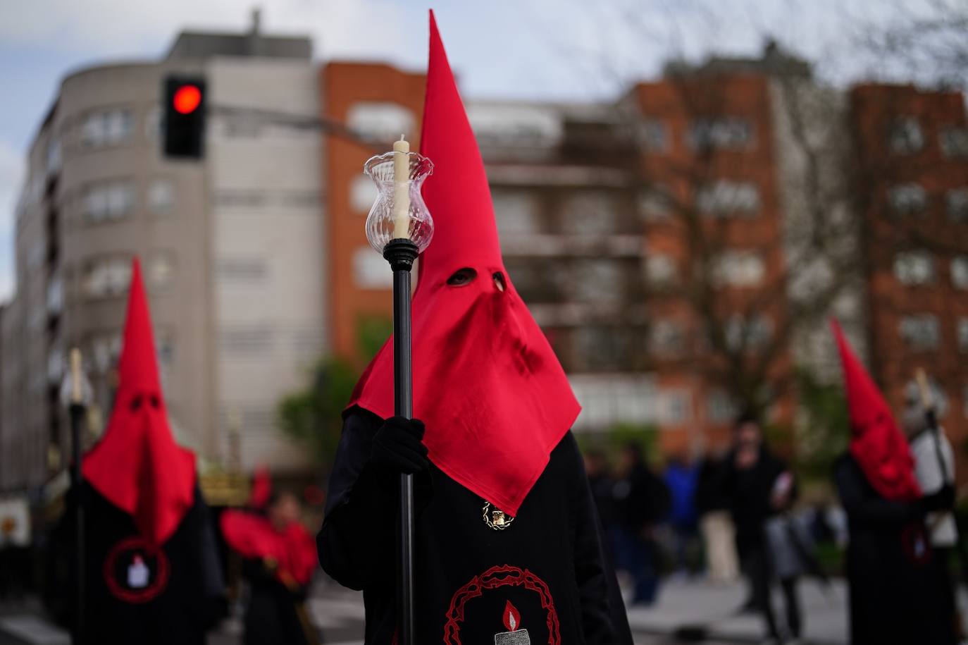 La procesión del Cristo de la Vela, en imágenes