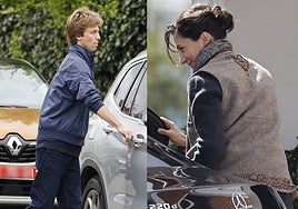 Christian de Hannover sale del hospital Ruber Internacional.