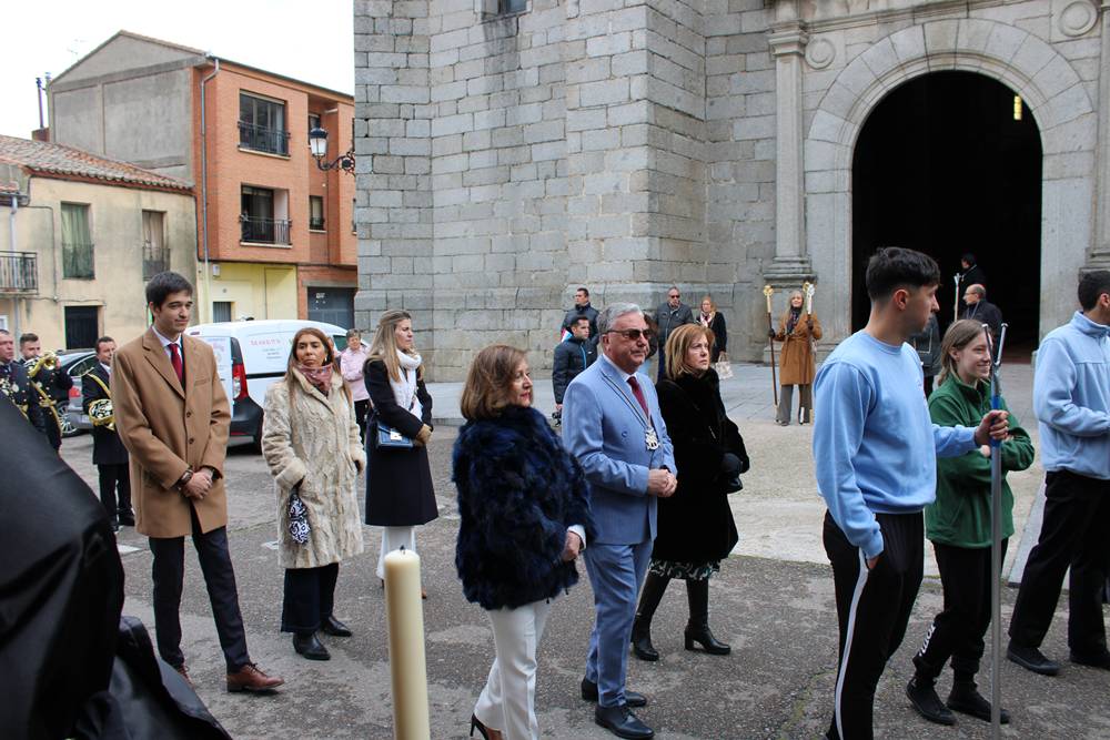 Emocionante procesión del Resucitado en Peñaranda