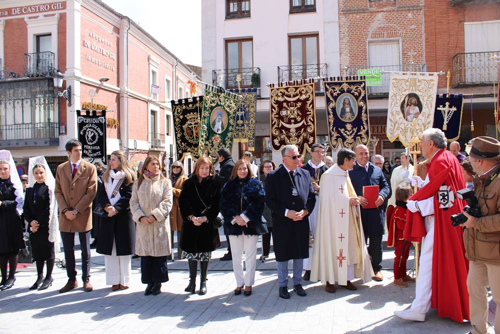 Emocionante procesión del Resucitado en Peñaranda